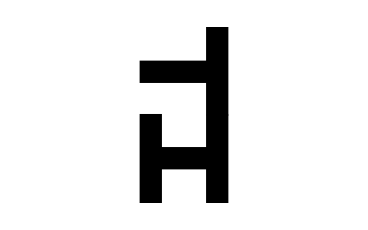 T and H letters interlaced to make the Theia logo.